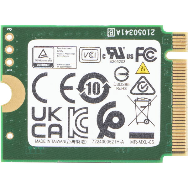 CL4 M.2 2230 SSD 128 GB BULK - NVMe PCIe Gen 4x4, M.2 2230, Bulk
