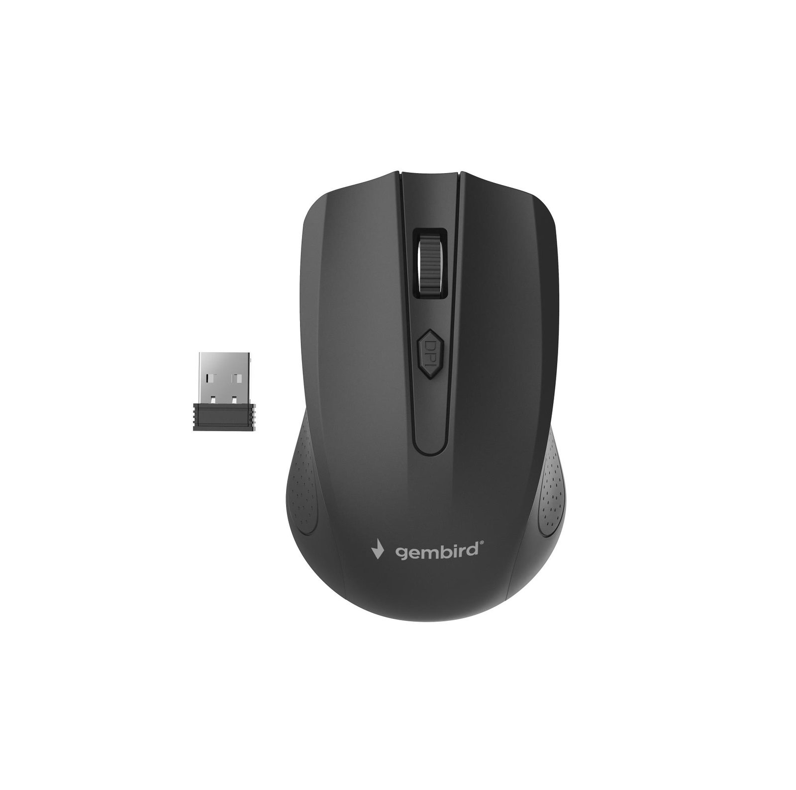 MOUSE USB OPTICAL WRL/BLACK MUSW-4B-04 GEMBIRD