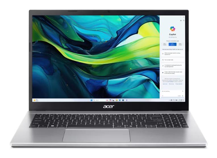 Notebook ACER Aspire Go 15 CPU AMD RyzenT 7 5825U 2 GHz 15.6 1920 x 1080 pixels RAM 16 GB DDR4-SDRAM Discrete graphics Not available On-board graphics Yes Keyboard language Russian/English OS installed Windows 11 Home Colour Silver Weight 1.78 kg NX.J7WEL.004