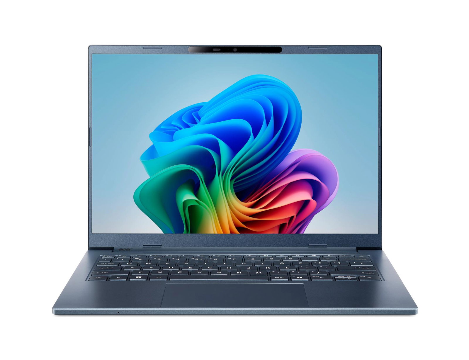 Notebook ACER Aspire Aspire 14 A CPU Qualcomm Snapdragon X1-26-100 3 GHz 14 1920 x 1200 pixels RAM 32 GB LPDDR5x-SDRAM SSD 1000 GB Discrete graphics Not available On-board graphics Yes OS installed Windows 11 Home Colour Blue Weight 1.26 kg NX.JP3EL.002