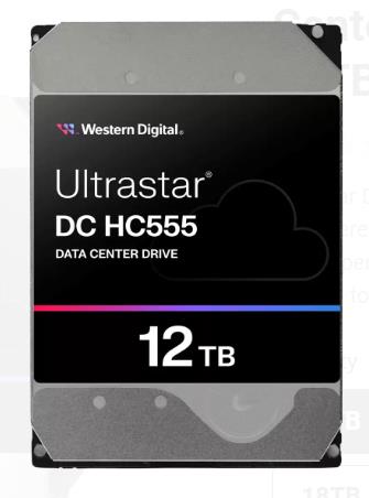 HDD WESTERN DIGITAL ULTRASTAR Ultrastar DC HC555 12TB 512 MB 7200 rpm 3,5 0B48720