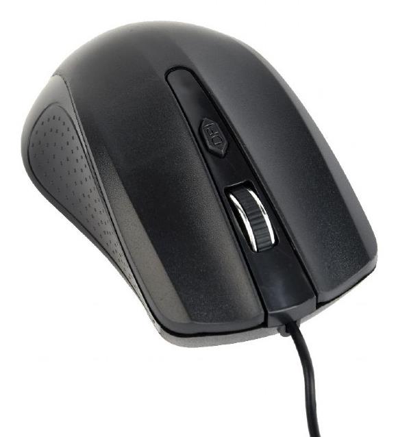 MOUSE USB OPTICAL BLACK/MUS-4B-01L GEMBIRD