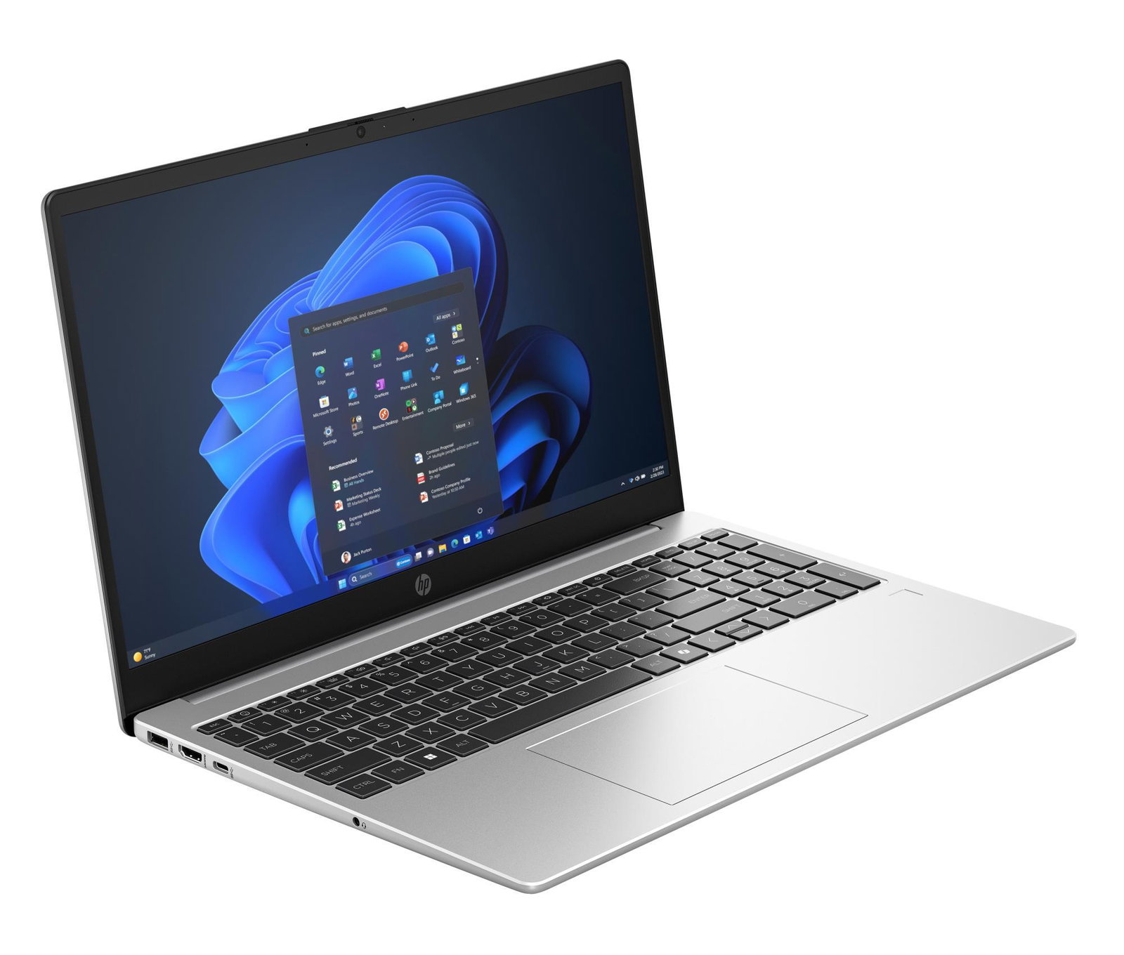 Notebook HP 255R G10 CPU AMD RyzenT 5 7535U 2.9 GHz 15.6 1920 x 1080 pixels RAM 16 GB DDR5-SDRAM SSD 512 GB Discrete graphics Not available On-board graphics Yes Numeric keypad Yes Keyboard language English OS installed FreeDOS Colour Silver Weight 1.66 kg 4800 MHz AD1U9ET