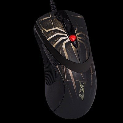 A4Tech Anti-Vibrate Laser Gaming XL-747H mouse Right-hand USB Type-A 3600 DPI
