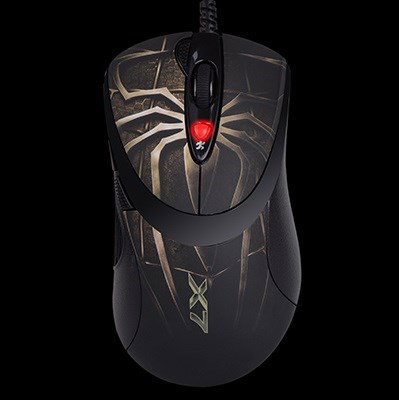 A4Tech Anti-Vibrate Laser Gaming XL-747H mouse Right-hand USB Type-A 3600 DPI