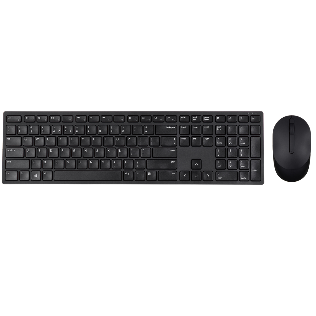 DELL KM5221W keyboard RF Wireless QWERTY US International Black