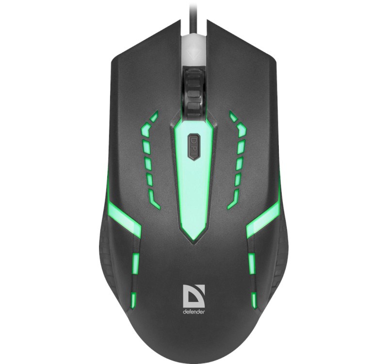 MOUSE DEFENDER FLASH MB-600L OPTIC LED 1200dpi 4P
