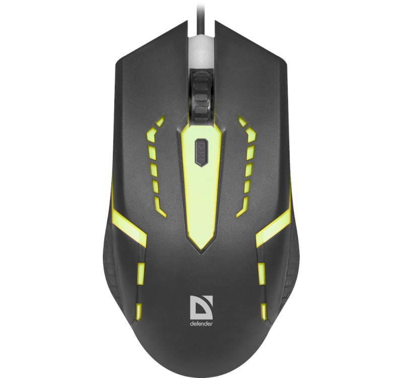 MOUSE DEFENDER FLASH MB-600L OPTIC LED 1200dpi 4P