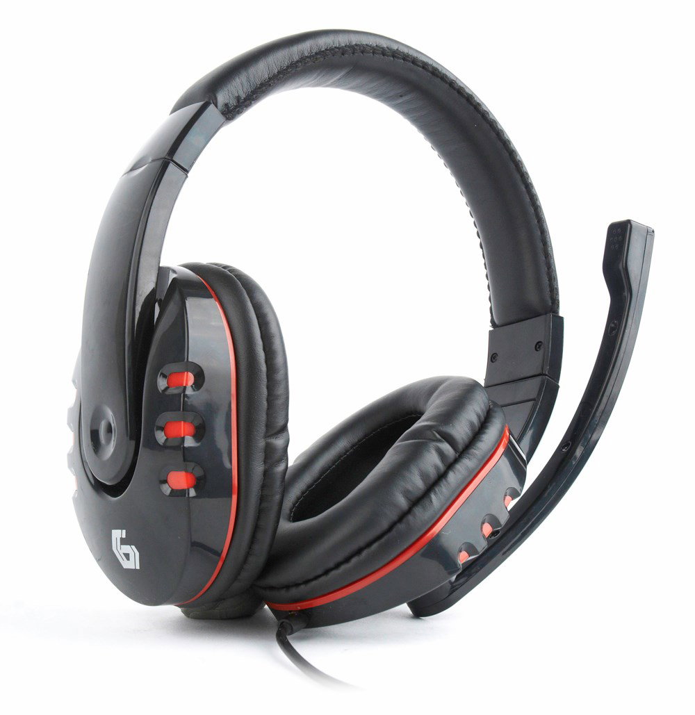 Gembird GHS-402 headphones/headset Wired Head-band Gaming Black
