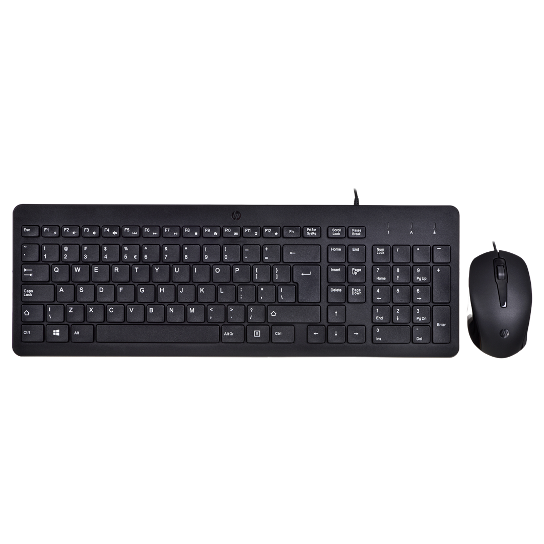 HP 150 Wired Mouse and Keyboard