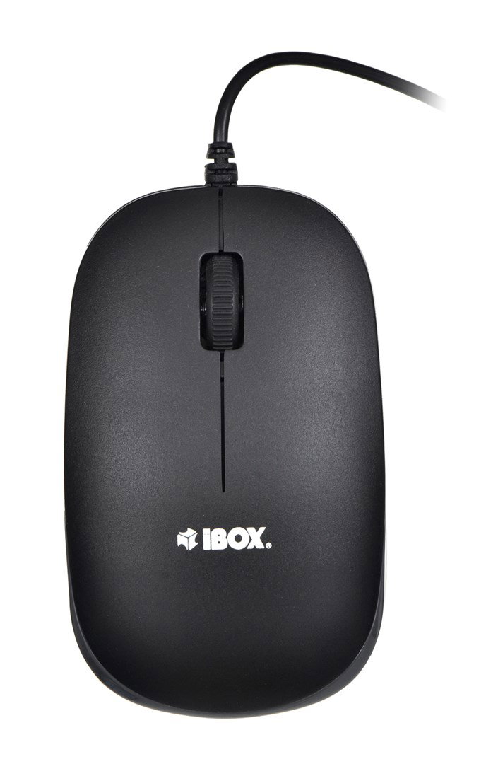 iBox IKMS606 keyboard Mouse included Home USB QWERTY UK English Black