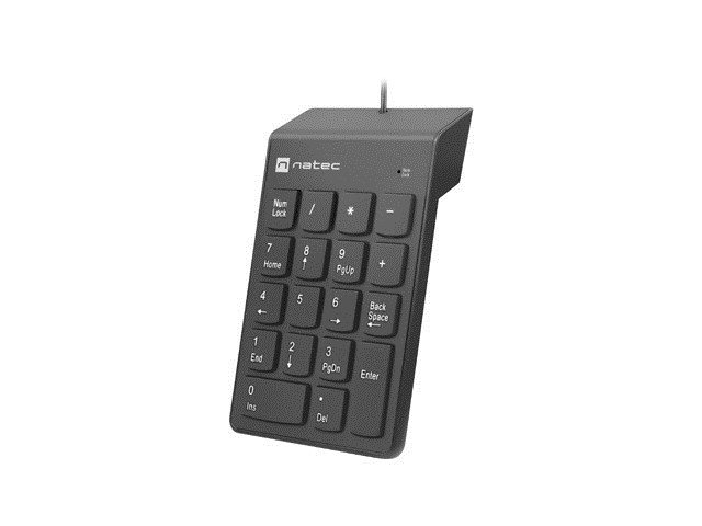 NATEC NUMERIC KEYBOARD GOBY 2 USB BLACK
