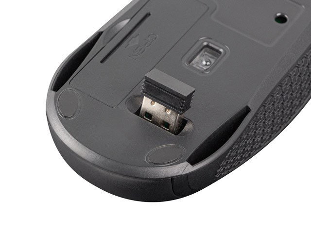 Natec Wireless Optical Mouse JAY 2 Wireless 2.4 GHz 1600 DPI black
