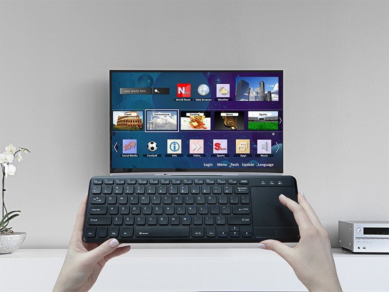 Tracer TRAKLA46367 keyboard Universal RF Wireless Black