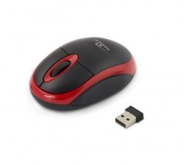 Titanum TM116E Wireless 3D mouse 2.4GHZ Black Red