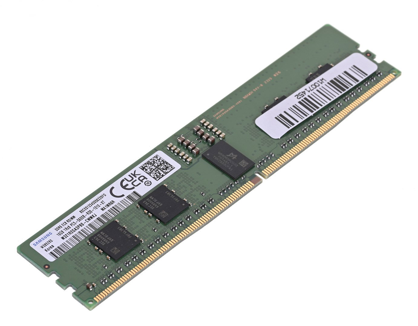 Samsung M321R2GA3PB0-CWM memory module 16 GB 1 x 16 GB DDR5 5600 MHz ECC