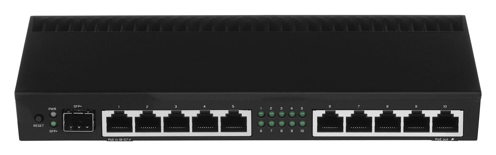 Mikrotik RB4011IGS+RM wired router Gigabit Ethernet Black