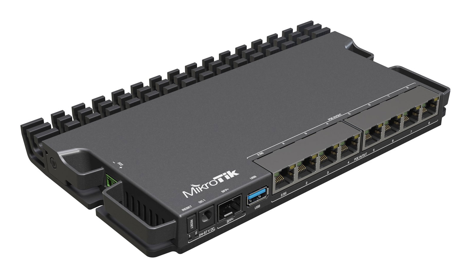 Mikrotik RB5009UG+S+IN wired router 2.5 Gigabit Ethernet Black