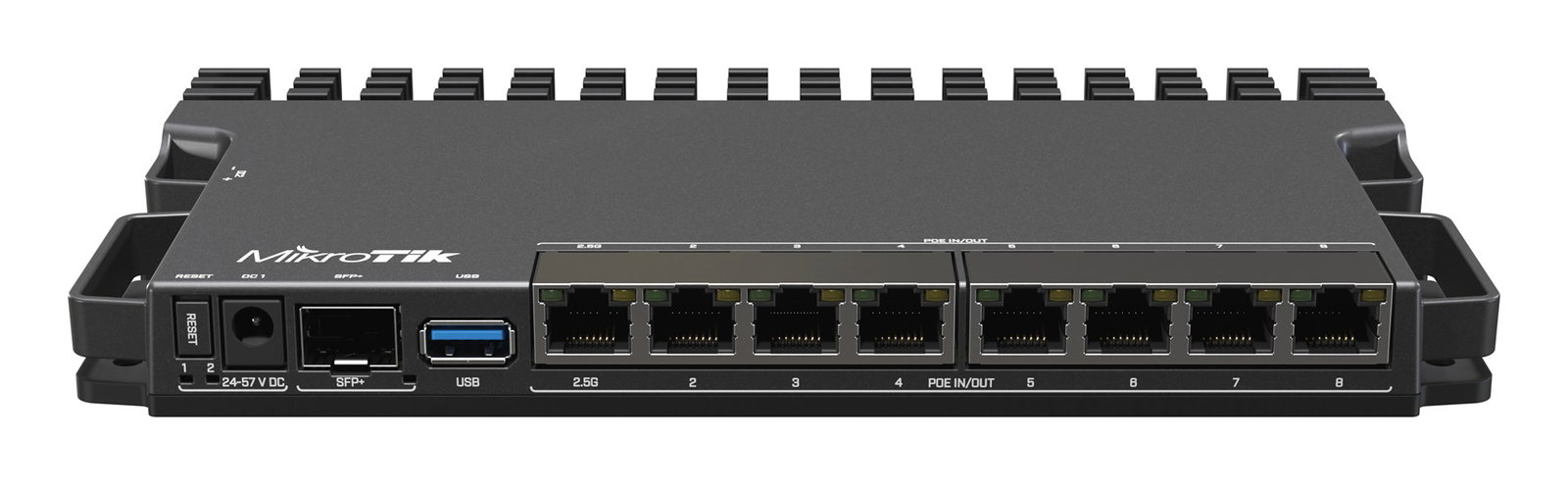 Mikrotik RB5009UG+S+IN wired router 2.5 Gigabit Ethernet Black
