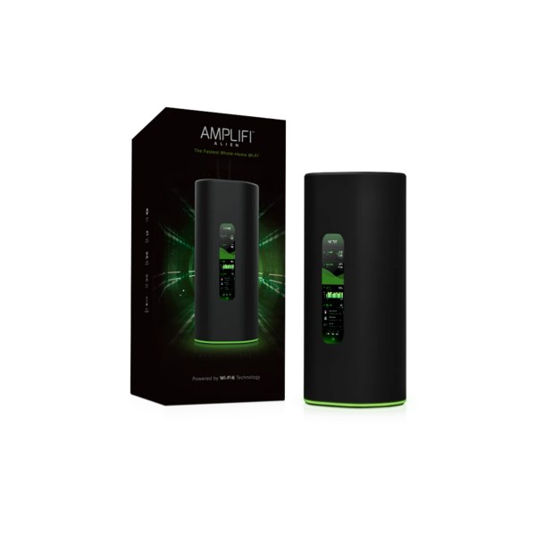 AmpliFi Alien wireless router Gigabit Ethernet Dual-band (2.4 GHz 5 GHz) Black, Green