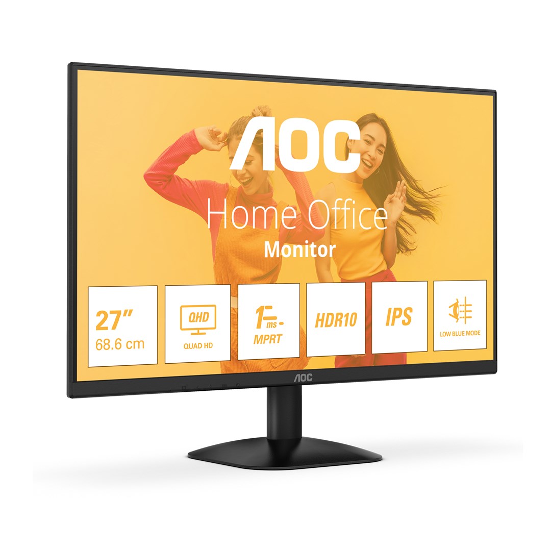 AOC B3 Q27B35E computer monitor 68.6 cm (27) 2560 x 1440 pixels Quad HD LED Black