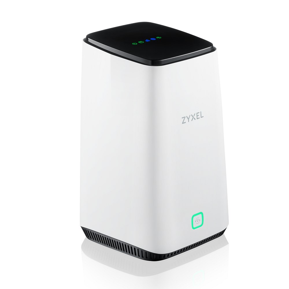 Zyxel FWA510 wireless router Multi-Gigabit Ethernet Tri-band (2.4 GHz 5 GHz 5 GHz) 5G Black, White