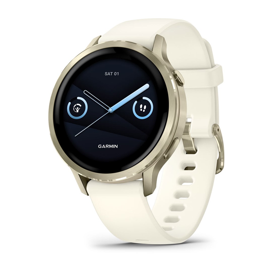 Garmin Venu 4 3.05 cm (1.2) AMOLED 41 mm Digital 390 x 390 pixels Touchscreen Gold Wi-Fi GPS (satellite)