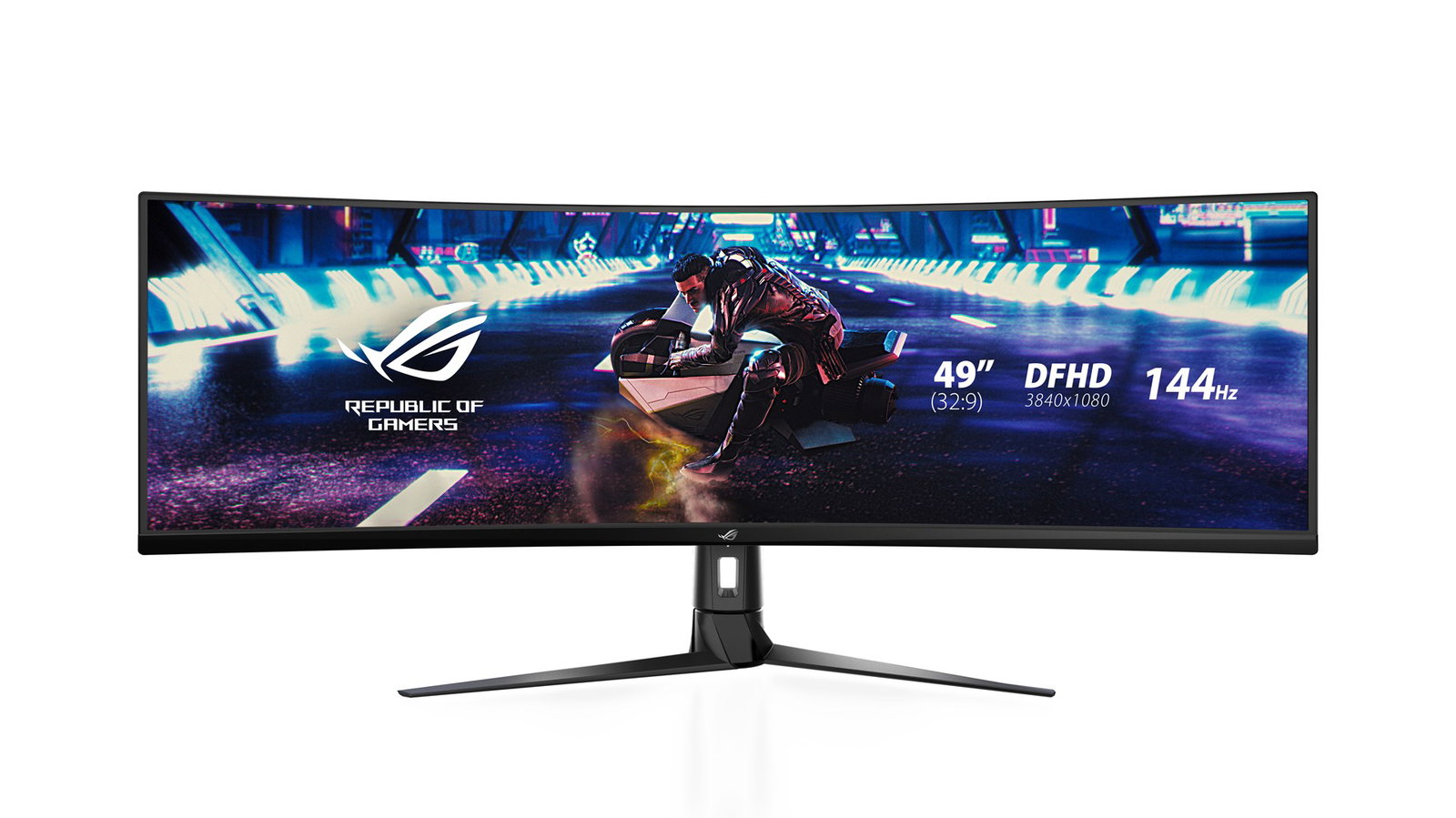 ASUS ROG Strix XG49VQ computer monitor 124.5 cm (49) 3840 x 1080 pixels UltraWide Full HD LED Black