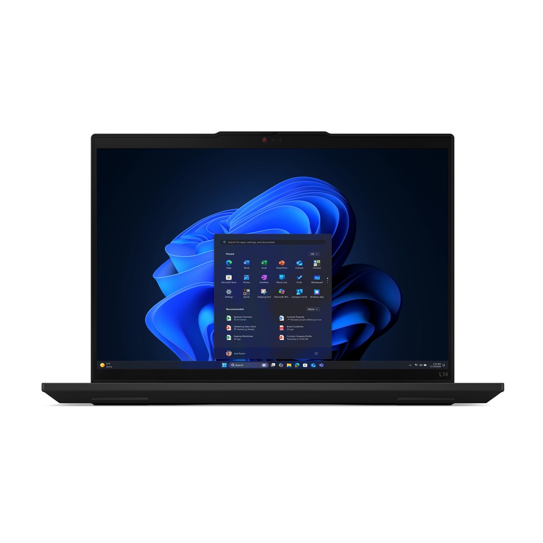 Lenovo ThinkPad L14 Gen 6 (AMD) AMD Ryzen 5 PRO PRO 215 Laptop 35.6 cm (14) WUXGA 16 GB DDR5-SDRAM 512 GB SSD Wi-Fi 7 (802.11be) Windows 11 Pro English Black