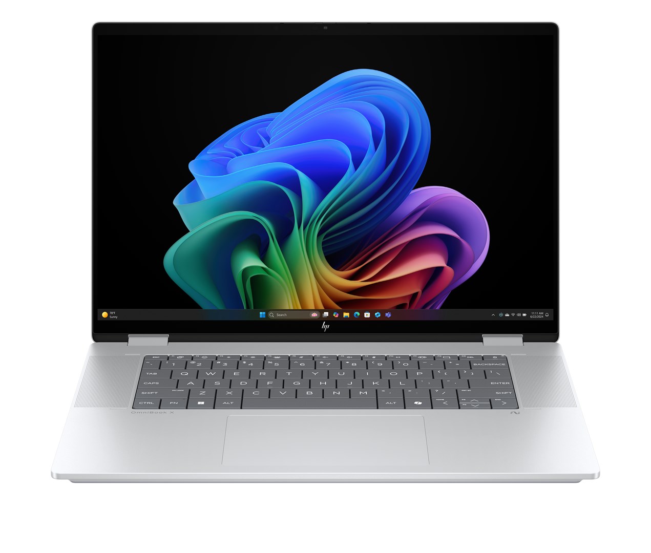 HP OmniBook X Flip 16-as0003nw Ultra 7 258V 16.03K Touch OLED IPS 120Hz 300nits AG 32GB LPDDR5X SSD1TB Arc 140V Cam 5MPx + IR 68Wh Win11 Glacier Silver 2Y