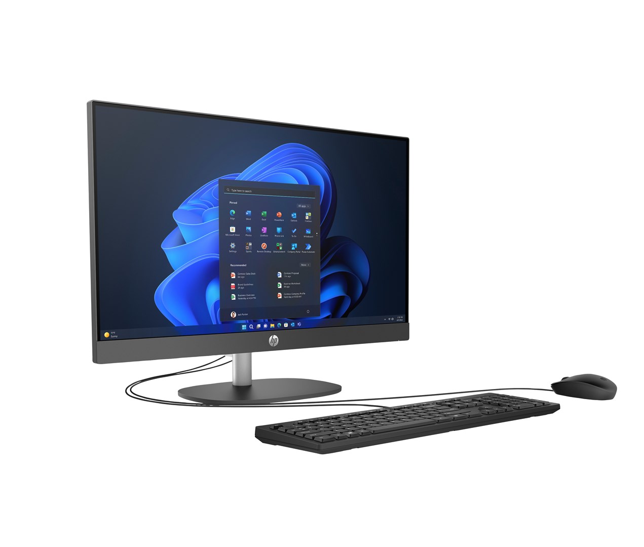 HP ProOne 245 G10 Desktop PC AMD Ryzen 7 7730U 60,5 cm (23.8) 1920 x 1080 px 16 GB DDR4-SDRAM 512 GB SSD Windows 11 Pro Wi-Fi 6 (802.11ax) Grey
