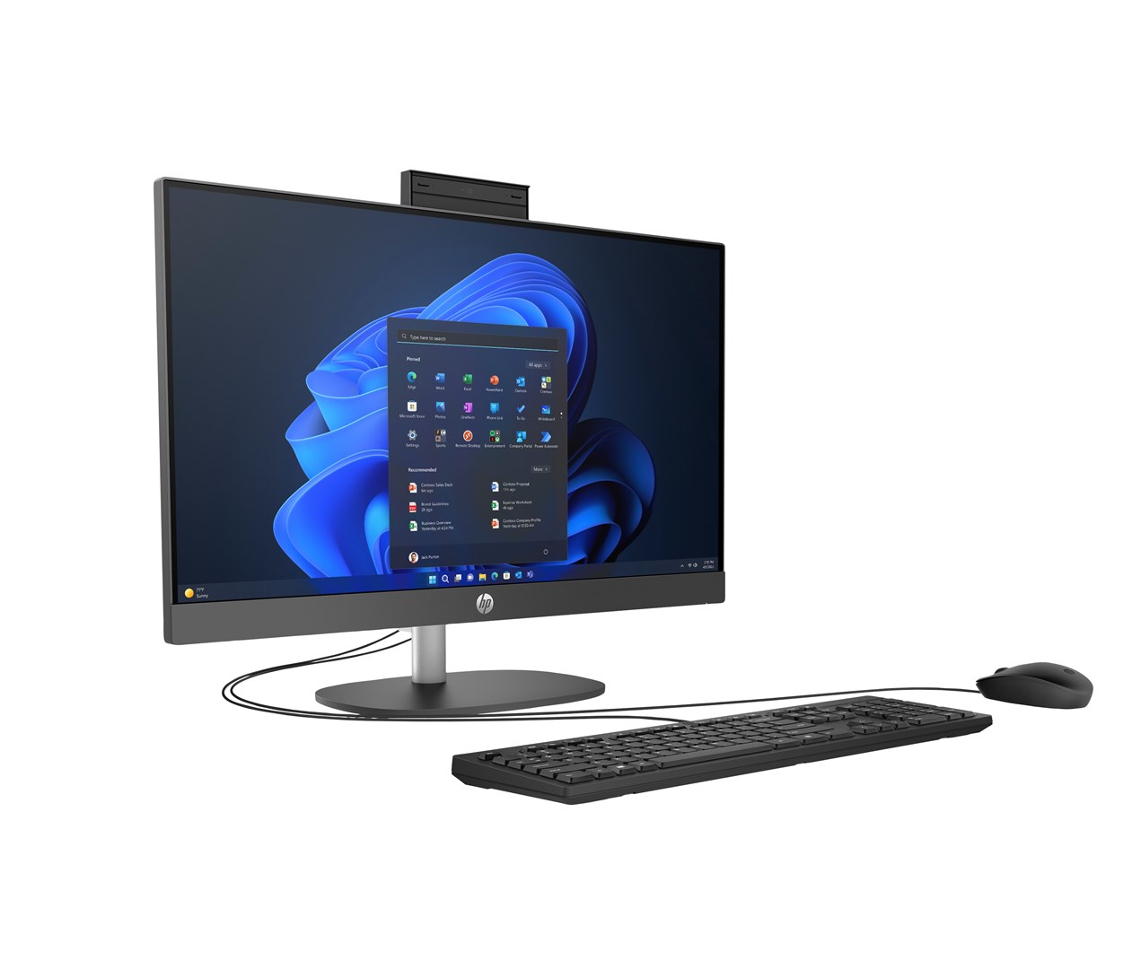 HP ProOne 245 G10 Desktop PC AMD Ryzen 7 7730U 60,5 cm (23.8) 1920 x 1080 px 16 GB DDR4-SDRAM 512 GB SSD Windows 11 Pro Wi-Fi 6 (802.11ax)