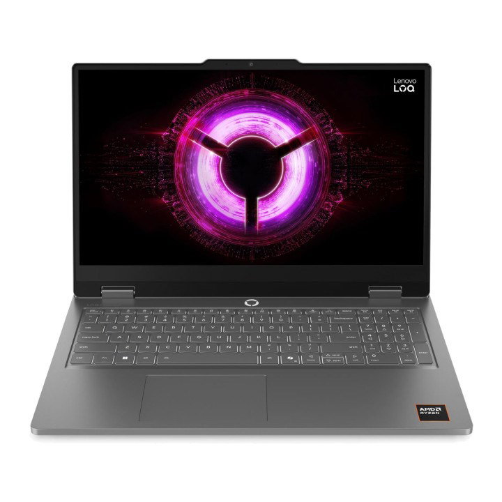 Lenovo LOQ 15ARP11 Ryzen 7 1700, 15.6 FHD 144Hz 300 nits AG, 16GB DDR5 4800, 512GB SSD, RTX 5050 8GB, 720p webcam, 60Wh battery, Windows 11, Luna Grey (REPACK) 2-year warranty New Repack/Repacked