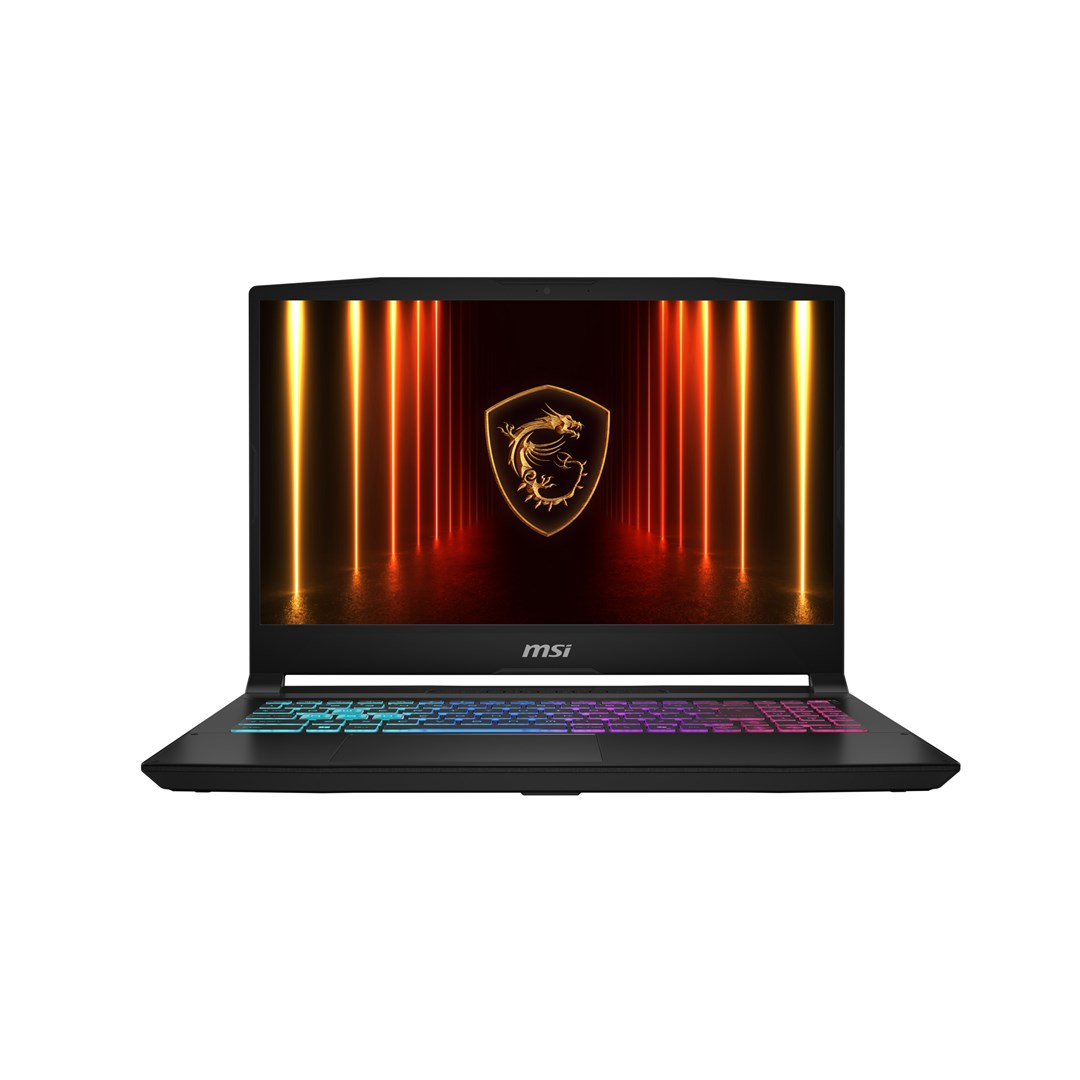 MSI Katana 15 HX B14WFK-605XPL Intel Core i7 i7-14650HX Laptop 39.6 cm (15.6) Full HD 16 GB DDR5-SDRAM 512 GB SSD NVIDIA GeForce RTX 5060 Wi-Fi 6E (802.11ax) NoOS Black