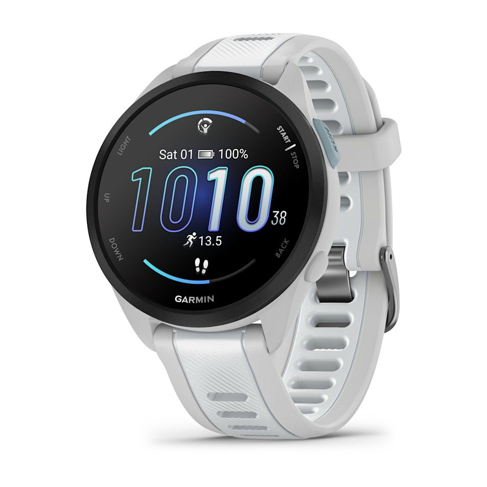 Garmin Forerunner 165 Music 3.05 cm (1.2) AMOLED 43 mm Digital 390 x 390 pixels Touchscreen Grey GPS (satellite)