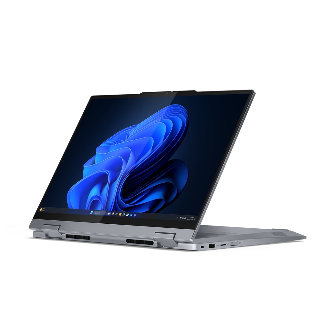 Lenovo ThinkBook 14 2-in-1 G5 IAU Intel Core Ultra 5 225U Hybrid (2-in-1) 35.6 cm (14) Touchscreen WUXGA 16 GB DDR5-SDRAM 512 GB SSD Wi-Fi 6E (802.11ax) Windows 11 Pro English Grey