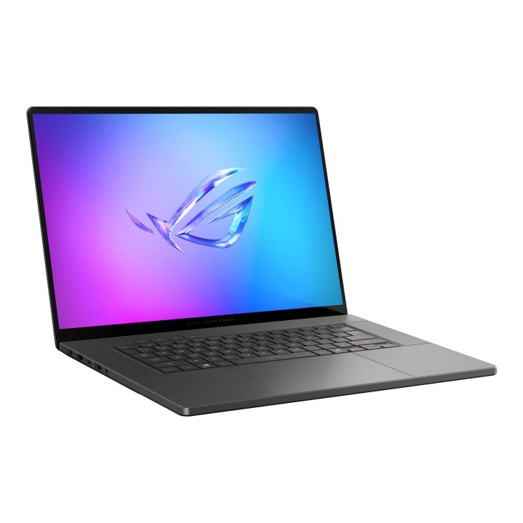 ASUS ROG Zephyrus G16 GU605CW-U9322W Ultra 9 285H 16 2.5K OLED 240Hz 32GB LPDDR5X 7467 2TB SSD GeForce RTX 5080 16GB Wi-Fi + Bluetooth 1080p IR camera 90Wh battery Windows 11 Eclipse Grey