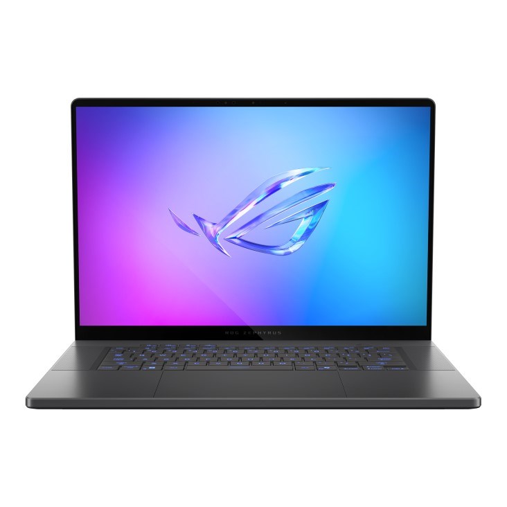ASUS ROG Zephyrus G16 GU605CW-U9322W Ultra 9 285H 16 2.5K OLED 240Hz 32GB LPDDR5X 7467 2TB SSD GeForce RTX 5080 16GB Wi-Fi + Bluetooth 1080p IR camera 90Wh battery Windows 11 Eclipse Grey