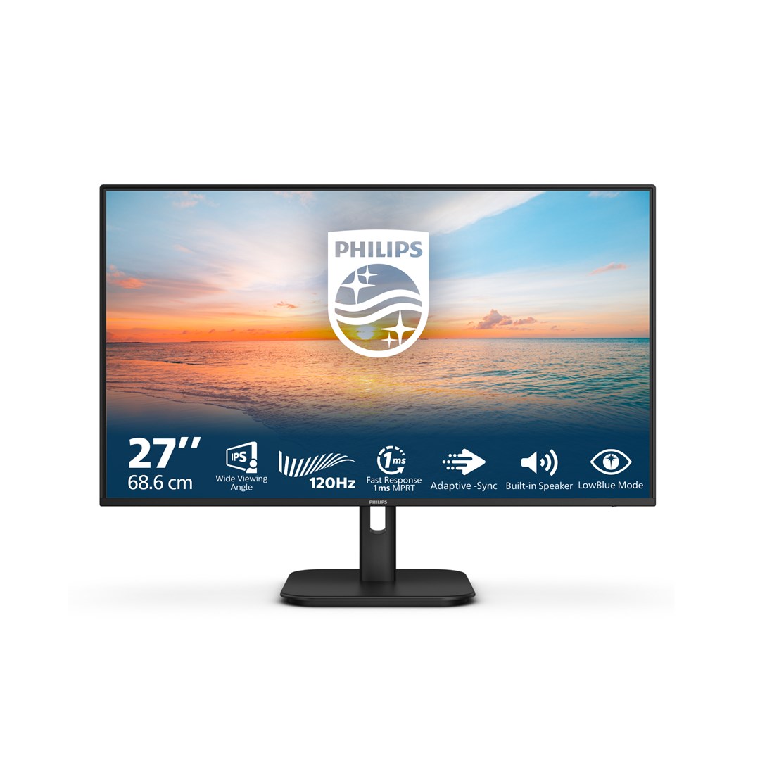Philips 27E1N1200A/00 computer monitor 68.6 cm (27) 1920 x 1080 pixels Full HD LCD Black