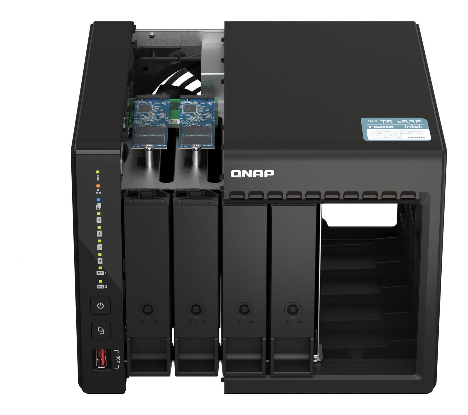 NAS STORAGE TOWER 4BAY/TS-453E-8G QNAP