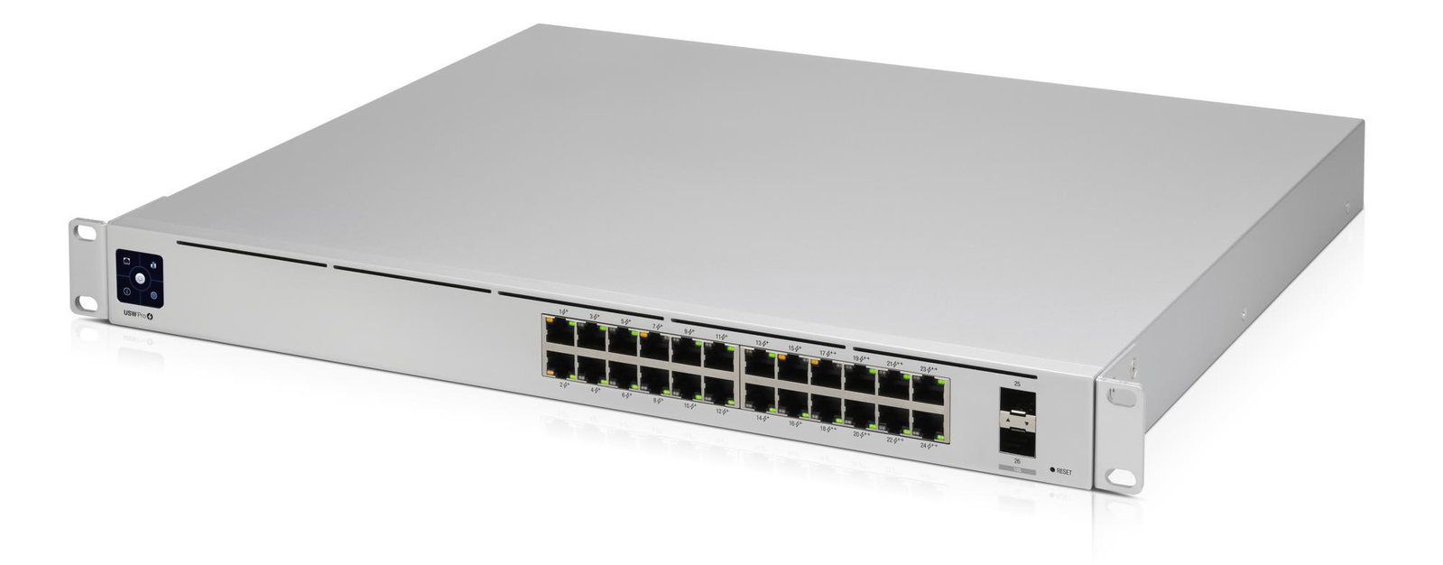 Switch UBIQUITI USW-Pro-24-PoE Type L3 Desktop/pedestal Rack 24x10Base-T 100Base-TX 1000Base-T 2xSFP+ PoE ports 24 PoE+ ports 16 400 Watts USW-PRO-24-POE