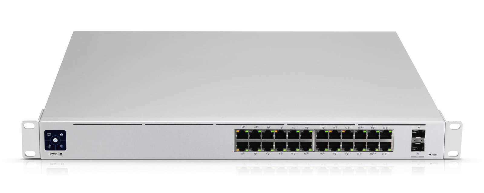 Switch UBIQUITI USW-Pro-24-PoE Type L3 Desktop/pedestal Rack 24x10Base-T 100Base-TX 1000Base-T 2xSFP+ PoE ports 24 PoE+ ports 16 400 Watts USW-PRO-24-POE