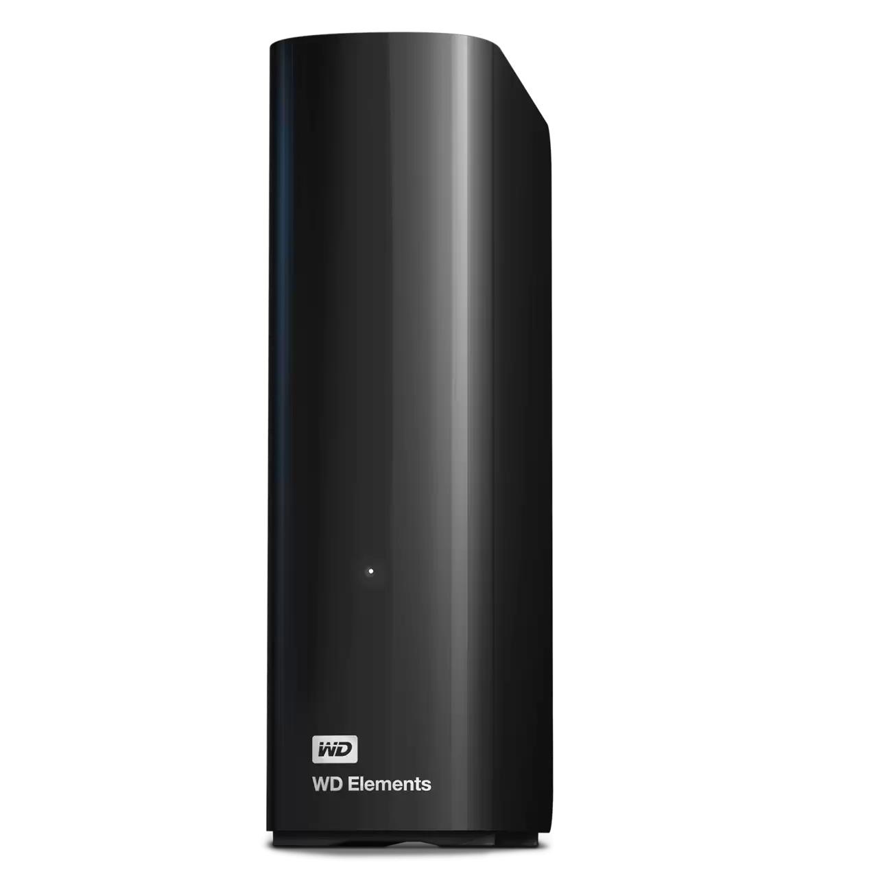 External HDD WESTERN DIGITAL Elements Desktop WDBWLG0240HBK-EESN 24TB USB 3.2 Drives 1 Black WDBWLG0240HBK-EESN