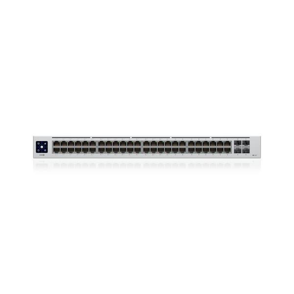 Switch UBIQUITI USW-48-POE Type L2 Rack 48x10Base-T 100Base-TX 1000Base-T 4xSFP PoE ports 32 195 Watts USW-48-POE