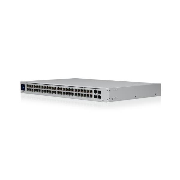 Switch UBIQUITI USW-48-POE Type L2 Rack 48x10Base-T 100Base-TX 1000Base-T 4xSFP PoE ports 32 195 Watts USW-48-POE