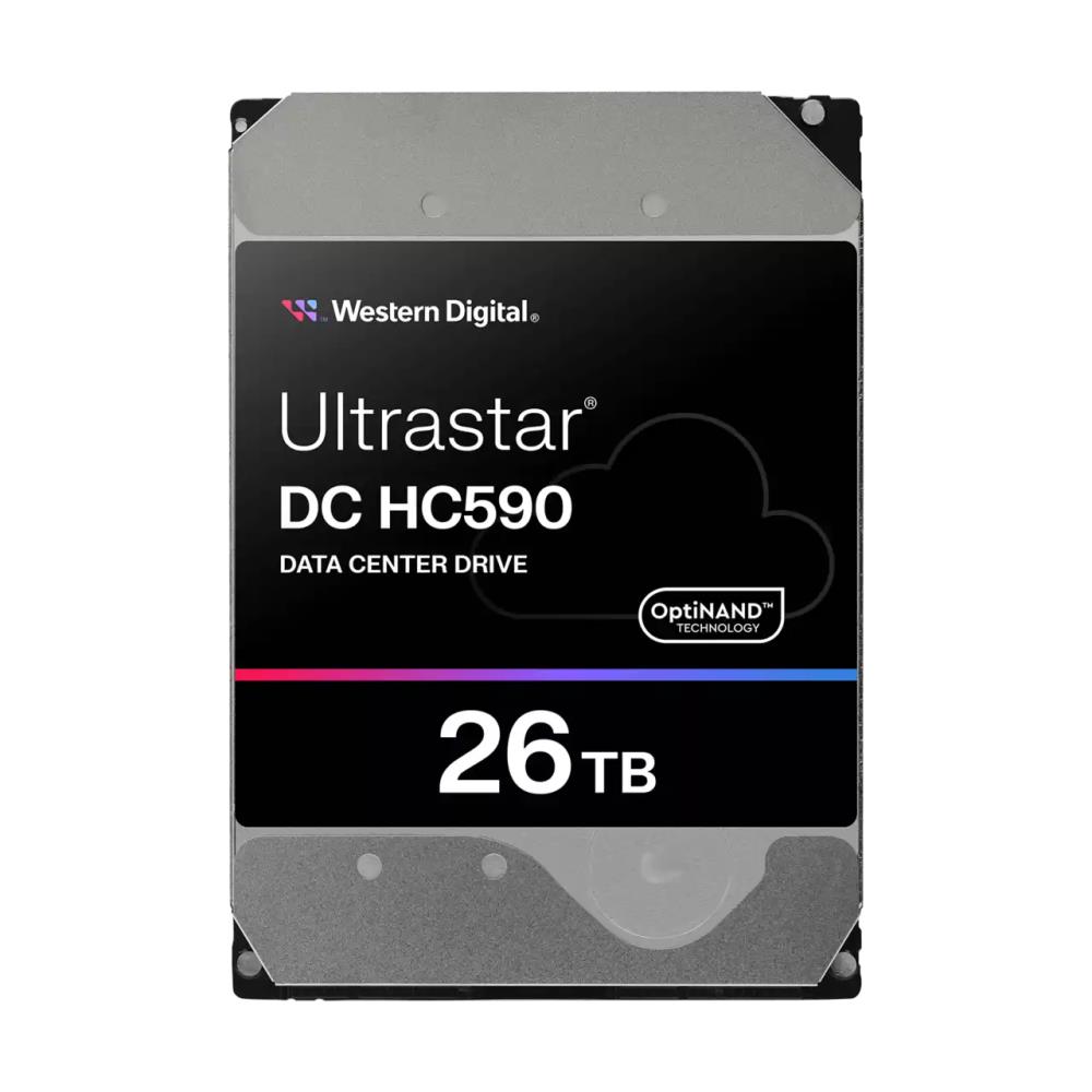 HDD WESTERN DIGITAL ULTRASTAR Ultrastar DC HC590 WUH722626ALE6L4 0F65672 26TB SATA 3.0 512 MB 7200 rpm 3,5 0F65672