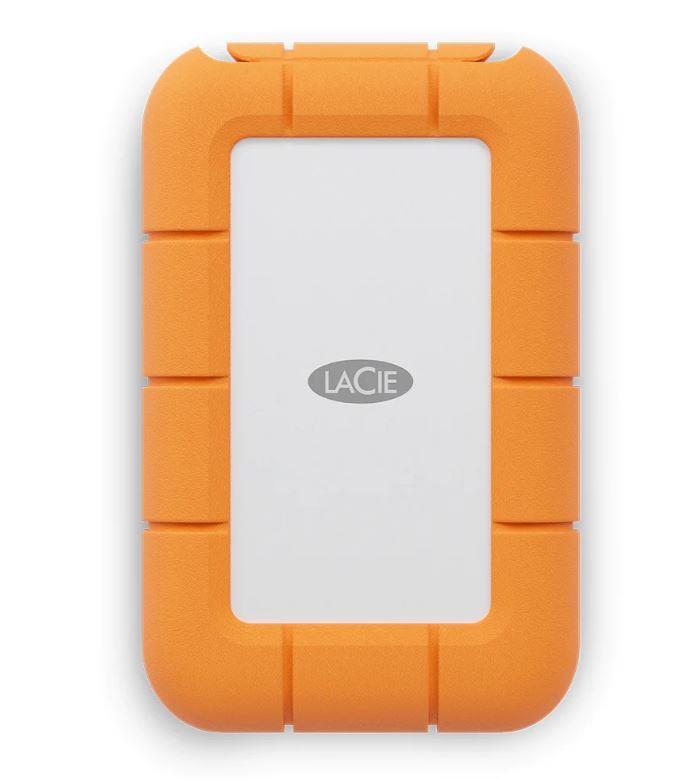 External SSD LACIE 4TB USB-C Write speed 2000 MBytes/sec Read speed 2000 MBytes/sec STMF4000400