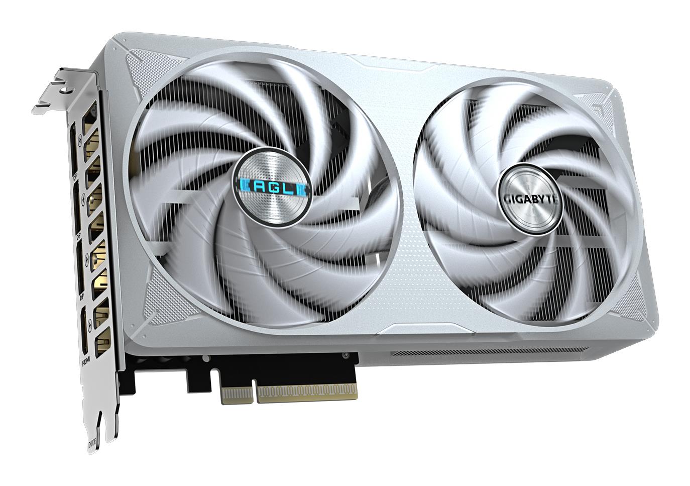GIGABYTE GeForce RTX 5060 Ti EAGLE OC ICE 16G Graphics Card - 16GB GDDR7, 128bit, PCI-E 5.0, 2617MHz Core Clock, 3 x DisplayPort, 1 x HDMI, GV-N506TEAGLEOC ICE-16GD
