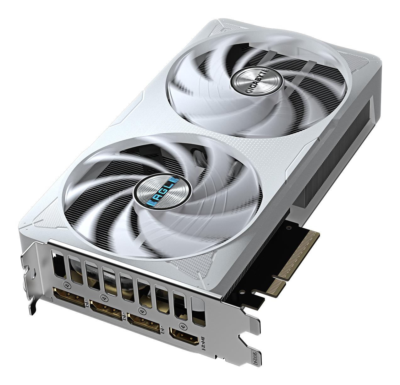 GIGABYTE GeForce RTX 5060 Ti EAGLE OC ICE 16G Graphics Card - 16GB GDDR7, 128bit, PCI-E 5.0, 2617MHz Core Clock, 3 x DisplayPort, 1 x HDMI, GV-N506TEAGLEOC ICE-16GD
