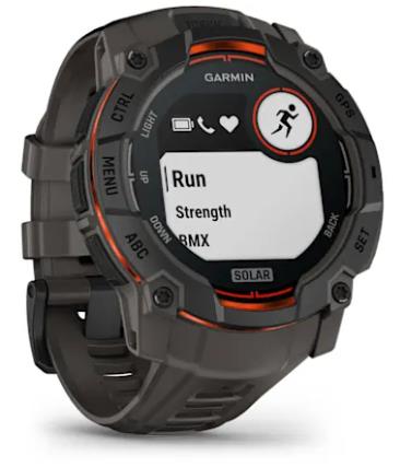 SMARTWATCH INSTINCT 3 SOLAR/BLK/CHARC 010-02935-00 GARMIN
